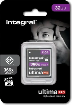Integral 366x R55/W25 CompactFlash Card 32GB