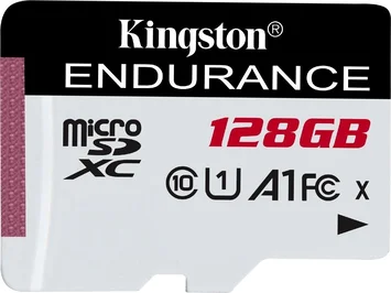 Kingston High Endurance R95/W45 microSDXC 128GB, UHS-I U1, A1, Class 10