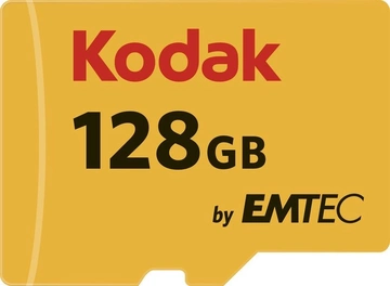 Kodak 580X R85/W20 SDXC 128GB Kit, UHS-I U1, Class 10