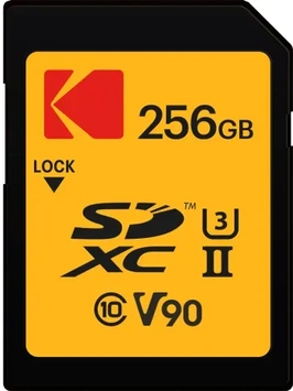 Kodak SD Ultra Pro Performance R300/W270 SDXC 256GB, UHS-II U3, Class 10