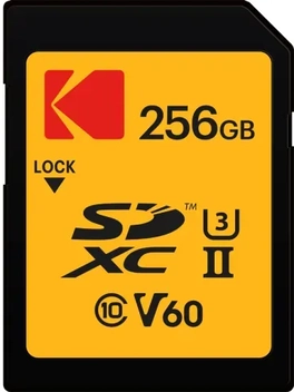 Kodak SD Ultra Pro Performance R300/W110 SDXC 256GB, UHS-II U3, Class 10