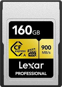 Lexar Professional GOLD R900/W800 CFexpress 2.0 Type A 160GB