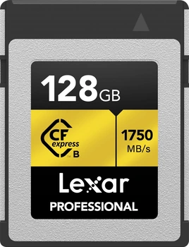 Lexar Professional GOLD R1750/W1000 CFexpress 2.0 Type B 128GB