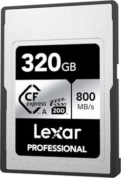 Lexar Professional SILVER R800/W700 CFexpress 2.0 Type A 320GB