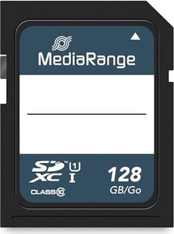 MediaRange R80 SDXC 128GB, UHS-I U1, Class 10