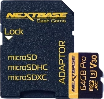 NextBase W48 microSDXC 64GB Kit, UHS-I U3, Class 10