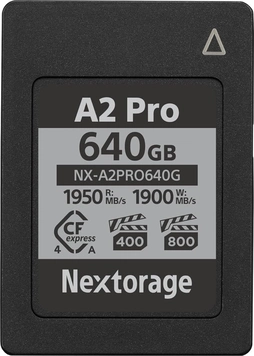 Nextorage NX-A2PRO R1950/W1900 CFexpress 4.0 Type A 640GB