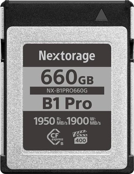 Nextorage NX-B1PRO R1950/W1900 CFexpress 2.0 Type B 660GB