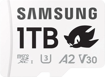 Samsung PRO Plus R180/W130 microSDXC 1TB Sonic the Hedgehog Kit, UHS-I U3, A2, Class 10