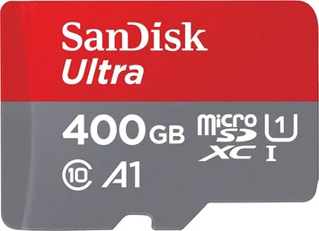 SanDisk Ultra R100 microSDXC 400GB Kit, UHS-I U1, A1, Class 10