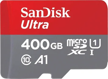 SanDisk Ultra R120 microSDXC 400GB Kit, UHS-I U1, A1, Class 10