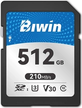 Biwin SD210 R210/W170 SDXC 512GB, UHS-I U3, Class 10