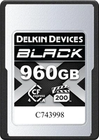 Delkin Black VPG200 R1830/W1740 CFexpress 4.0 Type A 960GB