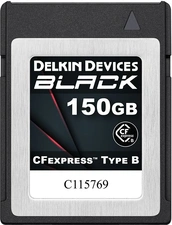 Delkin Black R1725/W1240 CFexpress 2.0 Type B 150GB