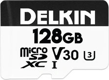 Delkin Hyperspeed R100/W80 microSDXC 128GB, UHS-I U3, Class 10