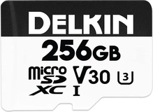 Delkin Hyperspeed R100/W80 microSDXC 256GB, UHS-I U3, Class 10