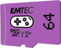 Emtec GAMING R100/W50 microSDXC 64GB, UHS-I U3, A1, Class 10