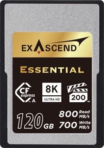 Exascend Essential R800/W700 CFexpress 2.0 Type A 120GB