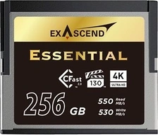 Exascend Essential R550/W530 CFast 2.0 CompactFlash Card 256GB