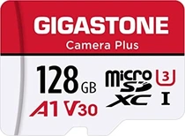 Gigastone Camera Plus R100/W50 microSDXC 128GB Kit, UHS-I U3, A1, Class 10