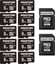Gigastone Full HD Video R85/W15 microSDHC 8GB Kit, Class 10, 5er-Pack