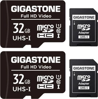 Gigastone Full HD Video R90/W20 microSDHC 32GB Kit, UHS-I U1, Class 10, 2er-Pack