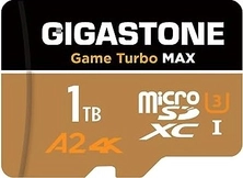 Gigastone Game Turbo MAX R160/W140 microSDXC 1TB Kit, UHS-I U3, A2, Class 10