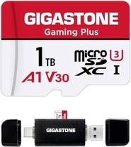 Gigastone Gaming Plus R100/W60 microSDXC 1TB Kit, UHS-I U3, A1, Class 10