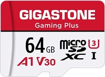 Gigastone Gaming Plus R95/W35 microSDXC 64GB Kit, UHS-I U3, A1, Class 10