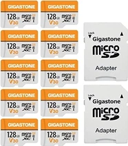 Gigastone R95/W40 microSDXC 128GB Kit, UHS-I U3, Class 10, 10er-Pack