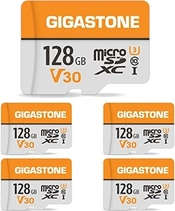 Gigastone R95/W40 microSDXC 128GB Kit, UHS-I U3, Class 10, 5er-Pack
