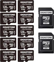 Gigastone Video Recording R85/W20 microSDXC 128GB Kit, UHS-I U3, A1, Class 10, 10er-Pack