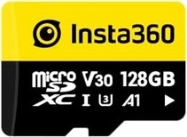 Insta360 Memory Card microSDXC 128GB, UHS-I U3, A1, Class 10