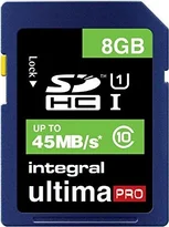 Integral ultima PRO SDHC 8GB, UHS-I U1, Class 10