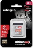 Integral ultima PRO X2 Cinematic R1660.2/W1562.5 CFexpress Type B 64GB