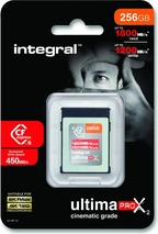 Integral ultima PRO X2 Cinematic Red R1800/W1200 CFexpress 2.0 Type B 256GB