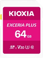 KIOXIA EXCERIA PLUS R98/W65 SDXC 64GB, UHS-I U3, Class 10