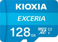 KIOXIA EXCERIA R100 microSDXC 128GB Kit, UHS-I U1, Class 10