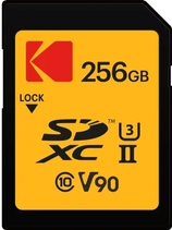 Kodak SD Ultra Pro Performance R300/W270 SDXC 256GB, UHS-II U3, Class 10