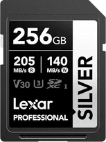 Lexar Professional SILVER R205/W140 SDXC 256GB, UHS-I U3, Class 10