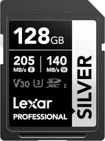 Lexar Professional SILVER R205/W140 SDXC 128GB, UHS-I U3, Class 10