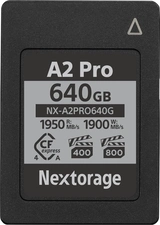 Nextorage NX-A2PRO R1950/W1900 CFexpress 4.0 Type A 640GB