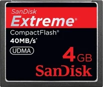 SanDisk Extreme R40/W40 CompactFlash Card 4GB