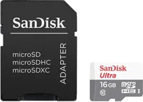 SanDisk Ultra R80 microSDHC 16GB Kit, UHS-I, Class 10