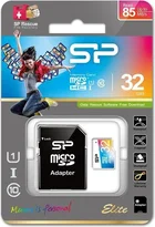 Silicon Power Elite R85/W15 microSDHC 32GB Kit, UHS-I U1, Class 10