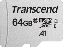 Transcend 300S R100/W20 microSDXC 64GB, UHS-I U1, Class 10