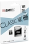 Emtec Classic R20/W12 microSDHC 16GB Kit, Class 10