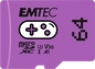 Emtec GAMING R100/W50 microSDXC 64GB, UHS-I U3, A1, Class 10
