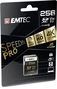 Emtec SpeedIN Pro R95/W85 SDXC 256GB, UHS-I U3, Class 10