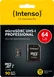 Intenso Professional R90 microSDXC 64GB Kit, UHS-I U1, Class 10
